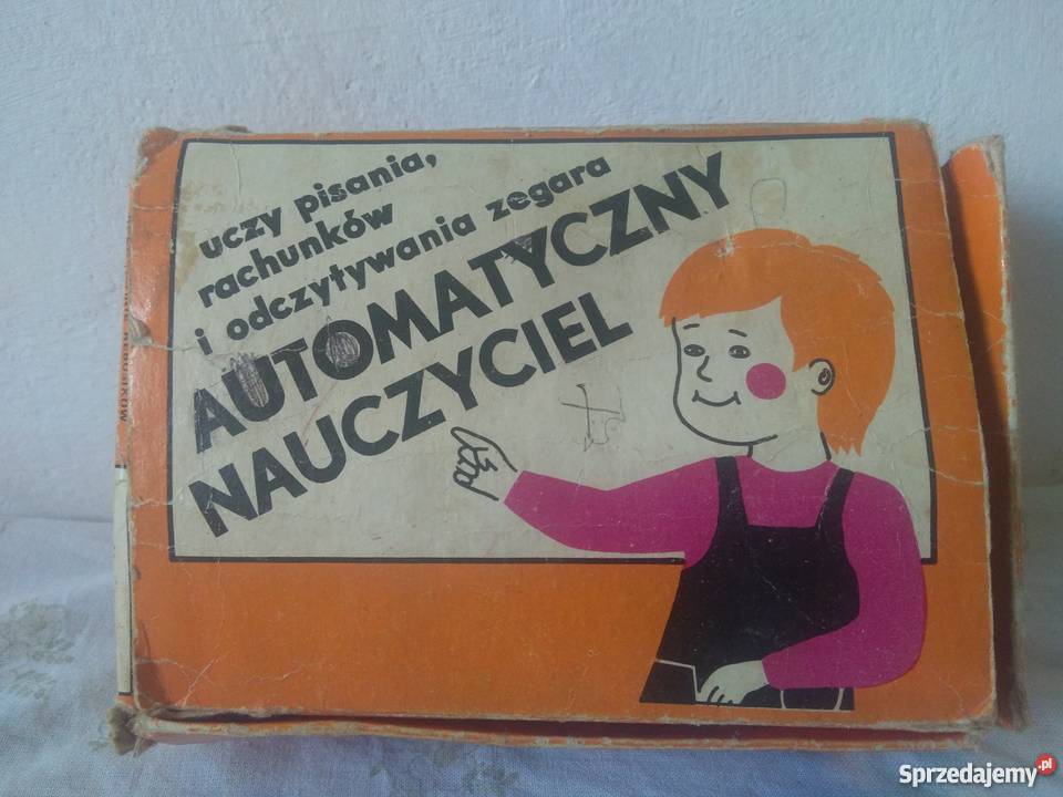PRL układanka gra AUTOMATYCZNY NAUCZYCIEL LATA Warszawa
