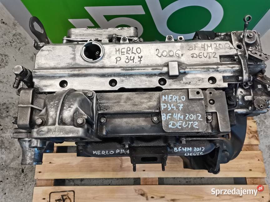 Wał korbowy Merlo P 347 Deutz BF4M 2012 wielkopolskie Wilkowo