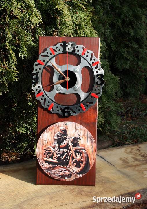 Zegar Motocyklisty tarcza hamulcowa Loft Dębica