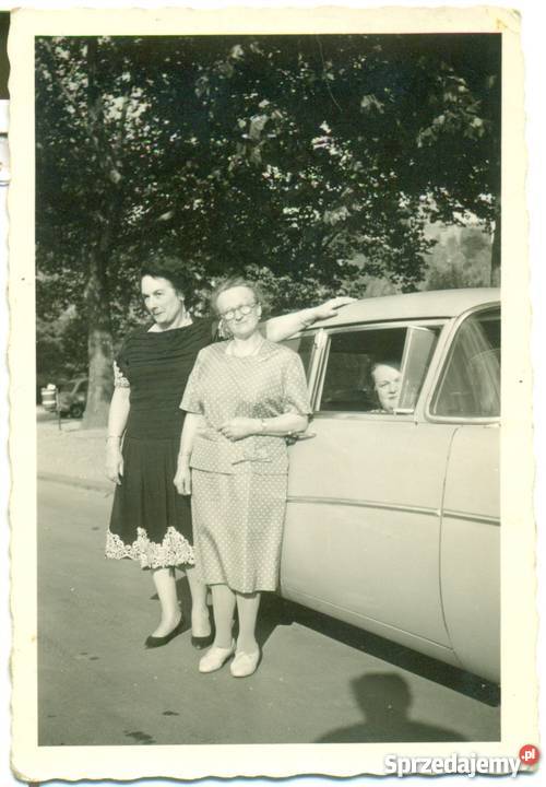 Stare zdjęcia rodzina przyjaciele opis Opel Ostrów Wielkopolski