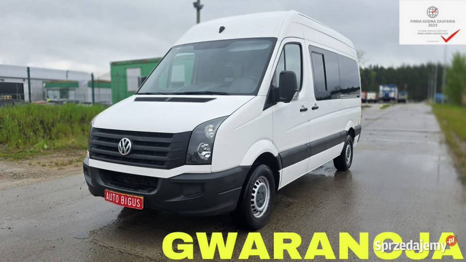 Volkswagen Crafter super stan malutki przebieg wspomaganie kierownicy Lębork sprzedam