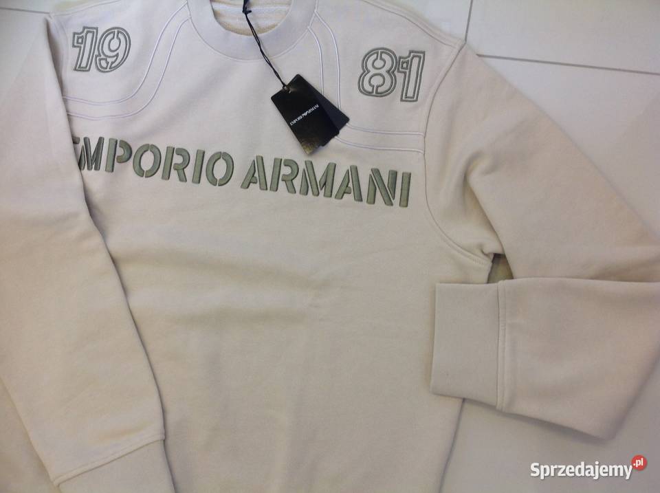 Bluza Męska EMPORIO ARMANI XL NOWA Nowa Sól