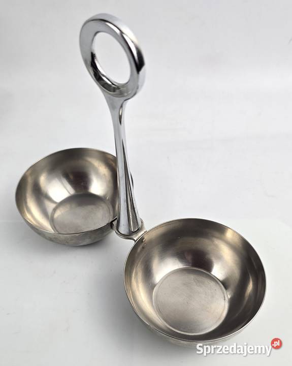 Zestaw na ocet i oliwę w stojaku szkło stal WMF mazowieckie