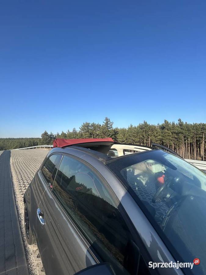 Fiat 500C Cabrio 2015 12 114 000 szary gotowy do Nowa Sól