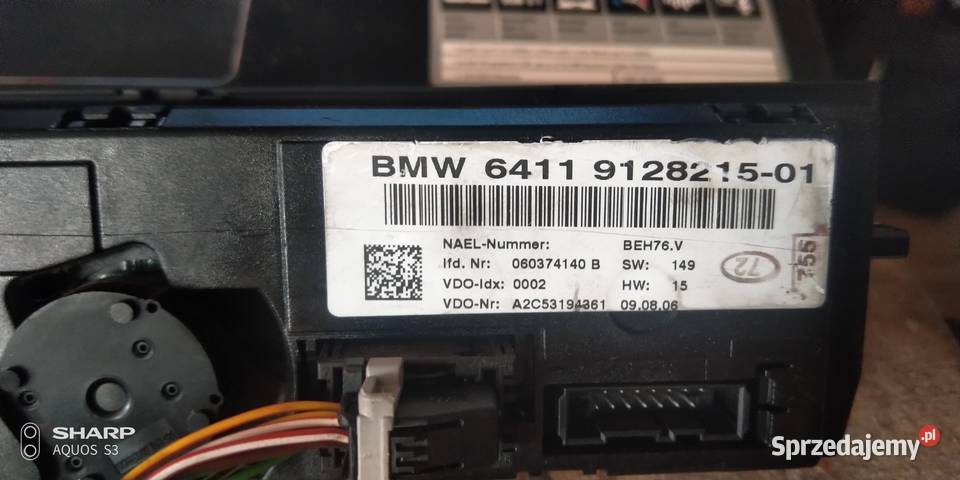 BMW 1 E87 panela klimatyzacji Łódź sprzedam