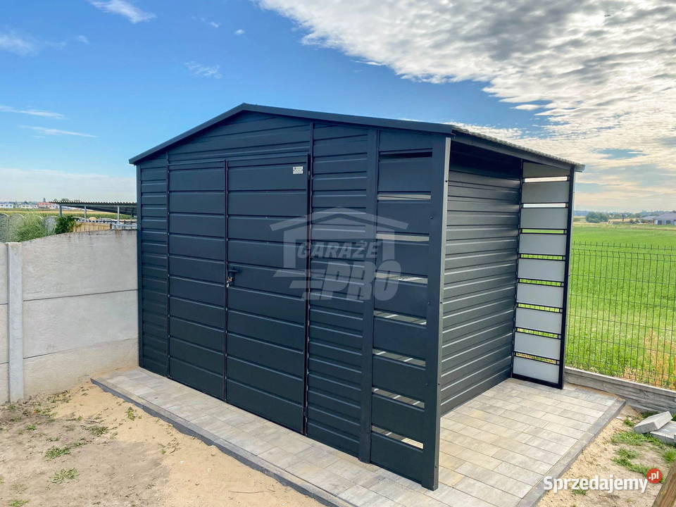 Schowek domek ogrodowy 3x2m wiata 05m brama Nowy Sącz