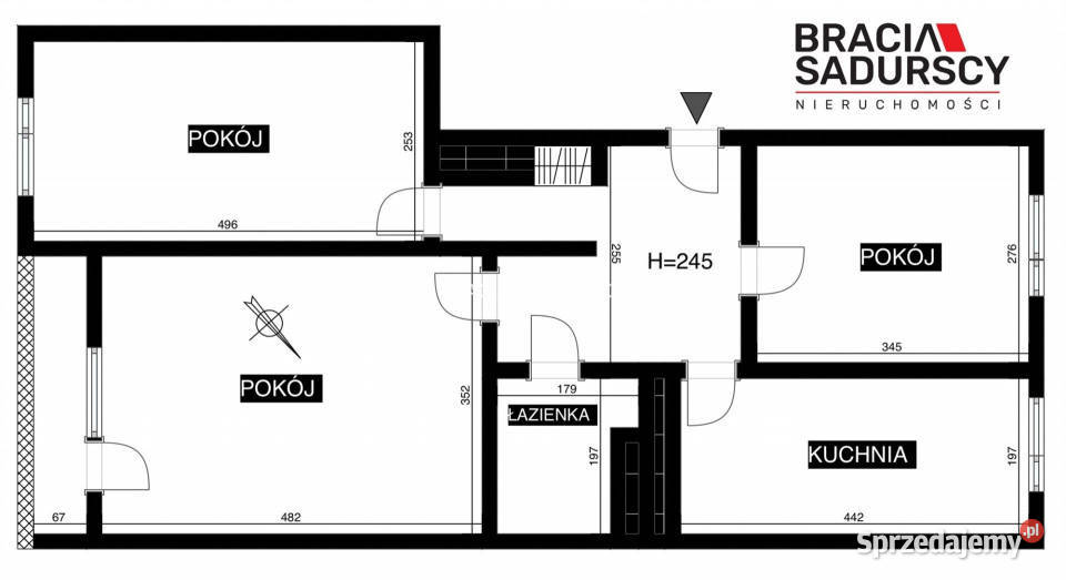 Sprzedaż mieszkania Kraków os Tysiąclecia 635m2