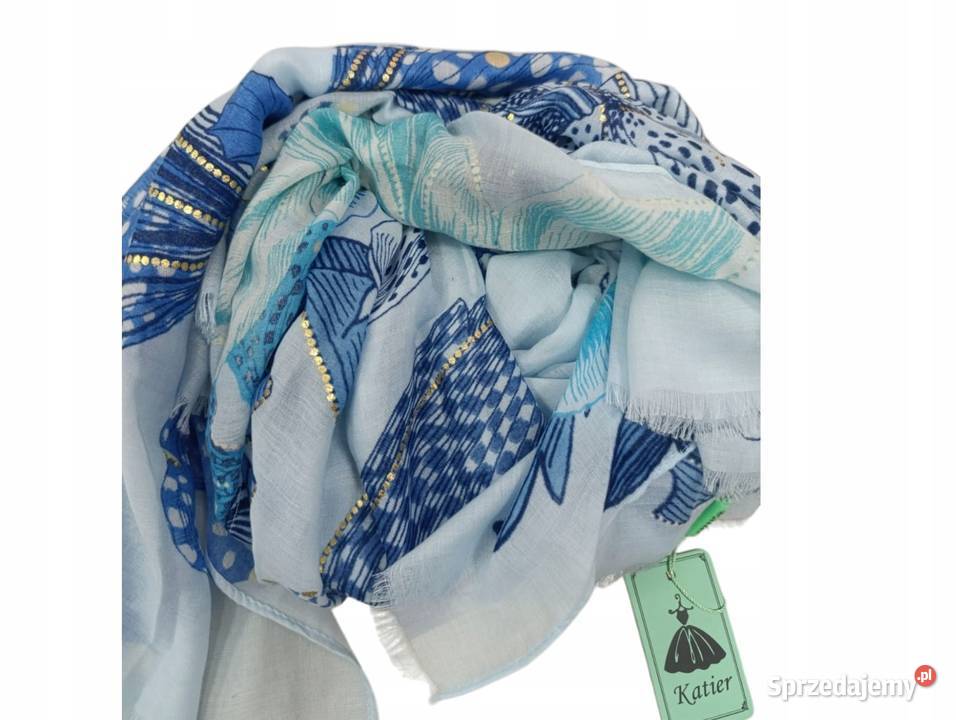 Chusta Szalik apaszka lekka delikatna 90180 Pątnów