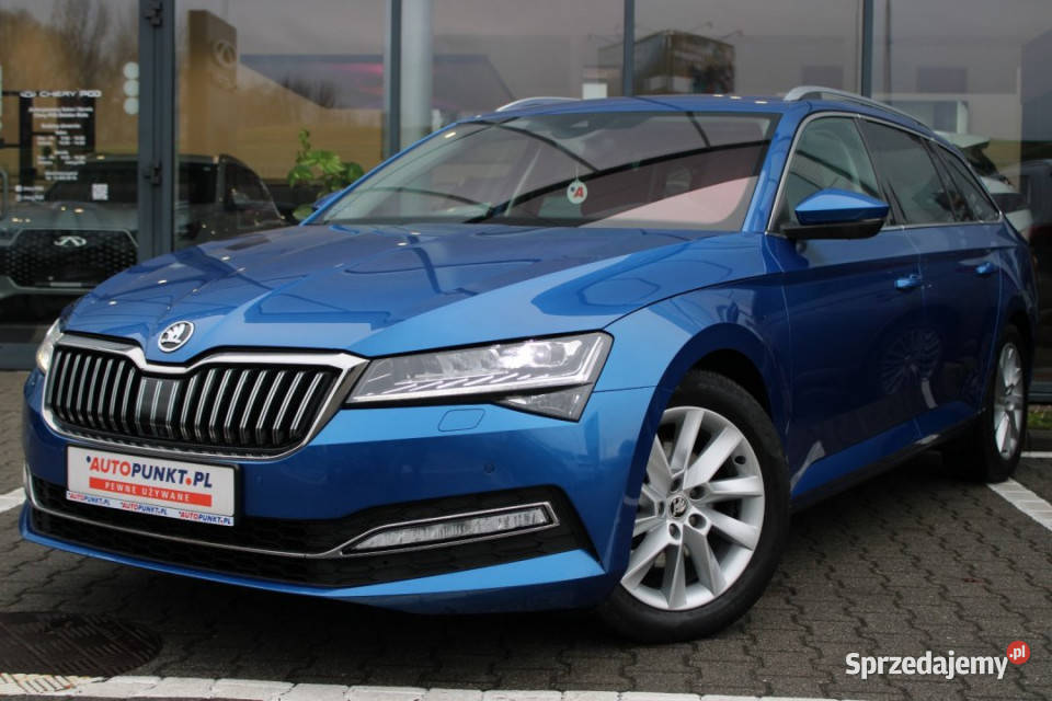 Skoda Superb 2021r Salon Polska LED Pamięć śląskie Bielsko-Biała sprzedam
