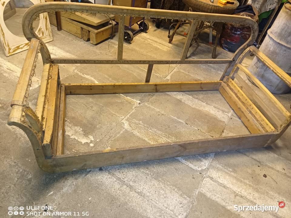 Szezlong stary stelaż do renowacji Poznań