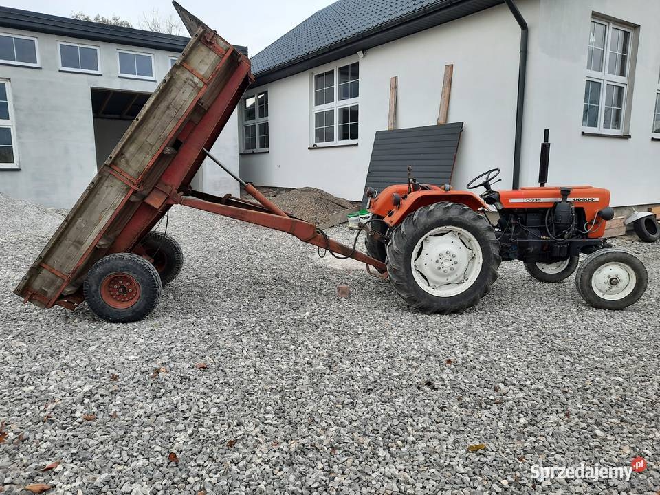 przyczepa jednosiowa wywrotka c 330 t25 Nowa Słupia