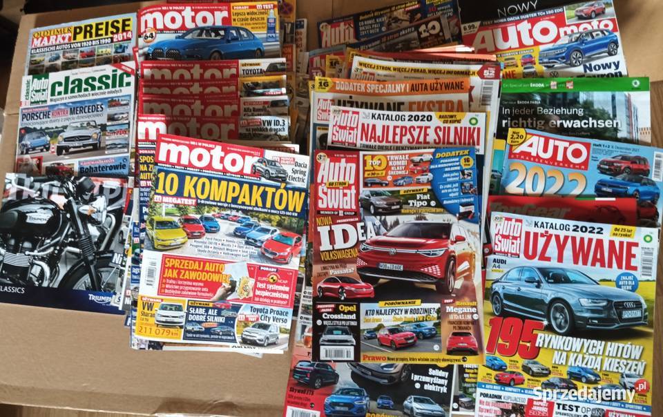 Motor Auto Świat i inne czasopisma motoryzacyjne tygodnik Kultura i Rozrywka Mikołów