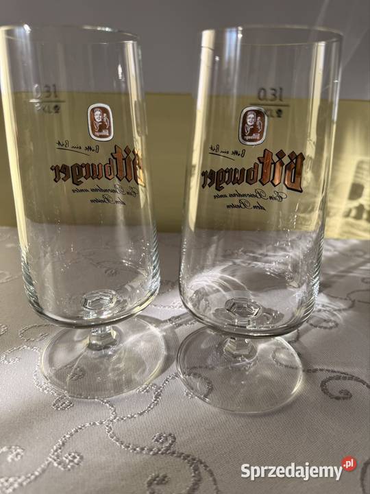 Zestaw 2 Szklanek Bitburger 03l Oryginalne przezroczysty Czerwionka-Leszczyny