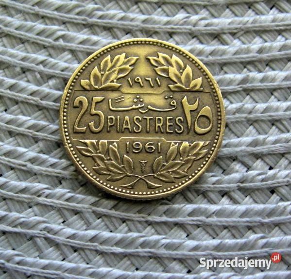 Liban25 Piastrów 1961 Kalisz