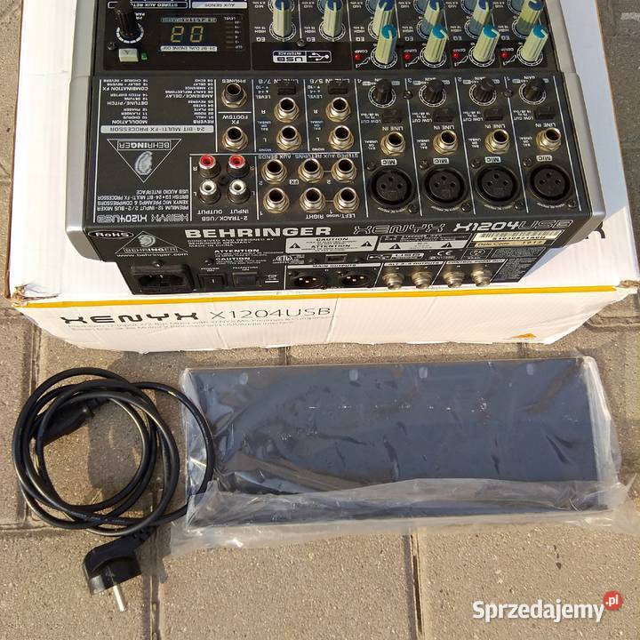 Behringer Xenyx X1204USB wszechstronny Świebodzice