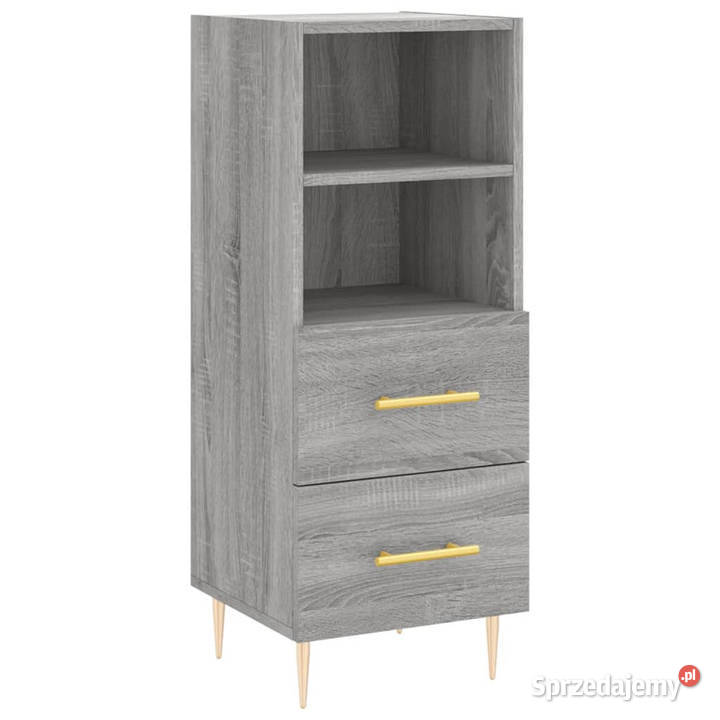 Szafka szary dąb sonoma 345x34x90 materiał Warszawa