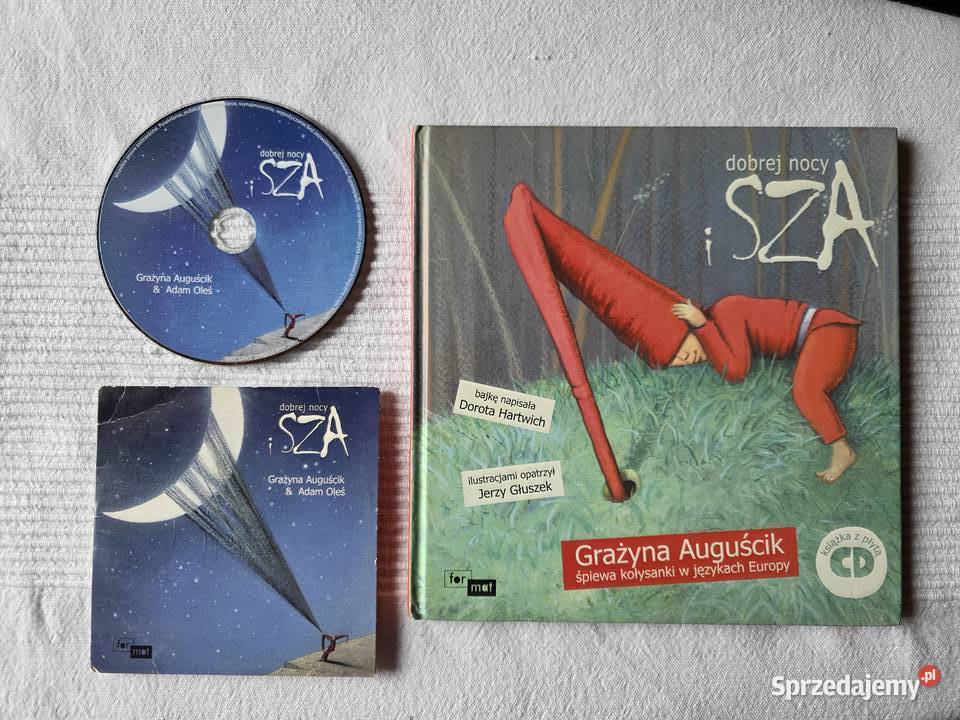 książka z płytą CD nocy i sza Bajki i wierszyki Kraków