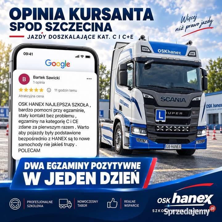 Nauka jazdy kat C pojazdy egzaminacyjne word