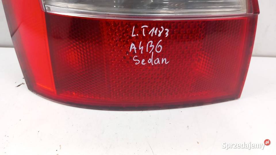 AUDI A4 B6 SEDAN LAMPA TYŁ LEWA ORGINAŁ Zbierkowo