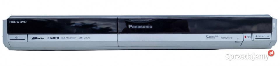 Panasonic DVD recorder nagrywarka DMR EH 675 Międzychód