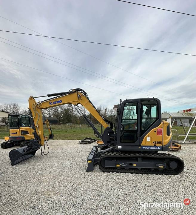 Koparka gąsienicowa XCMG XE80E 9 ton