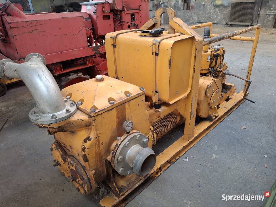 Pompa tłokowa do igłofiltrów GEHO ZD900 Produkcja Radomsko