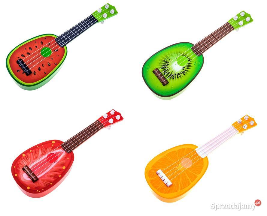Owocowa ukulele GITARA dla dzieci gitarka
