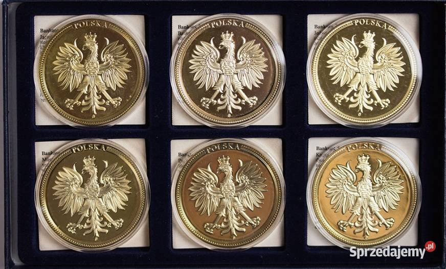 6 x Banknot Medal Mieszko Chrobry Paweł Sosnowiec