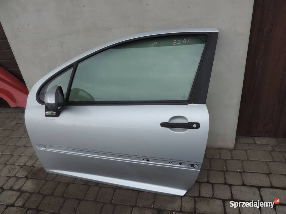 PEUGEOT 207 3D DRZWI LEWE EZRC Rok produkcji 2008 małopolskie Nowy Sącz sprzedam