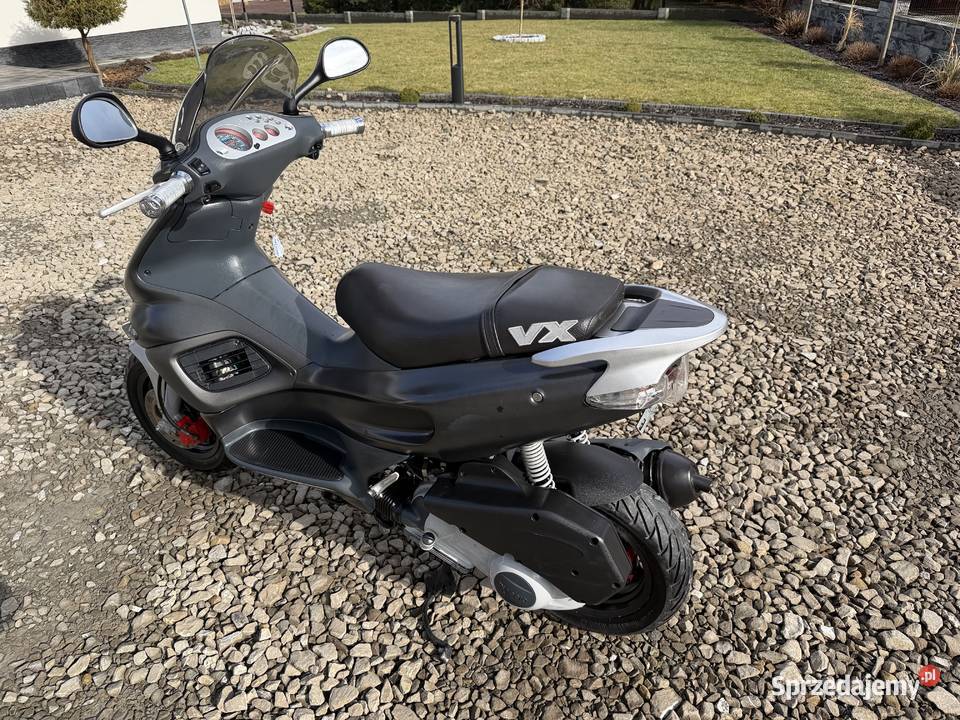 Gilera Runner 125 Ze Szwajcarii FV bagażnik Krosno