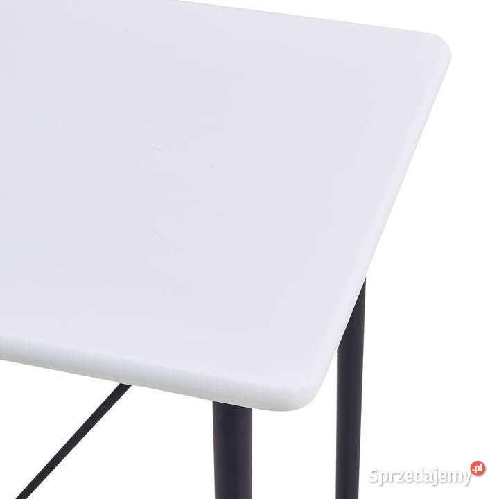 Stolik barowy biały 120 x 60 x 110 MDF WM281547 Warszawa