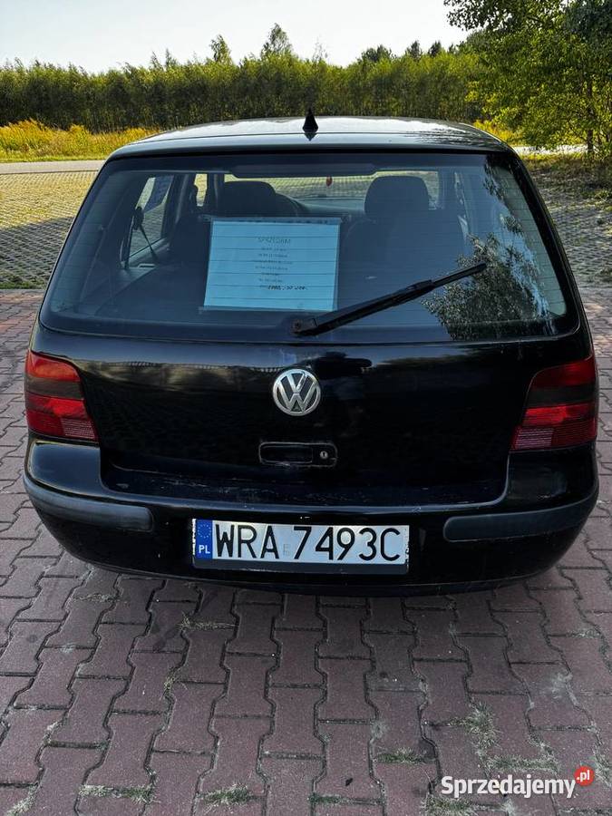Volkswagen Golf IV 16 BG ASR (kontrola trakcji) mazowieckie Skaryszew