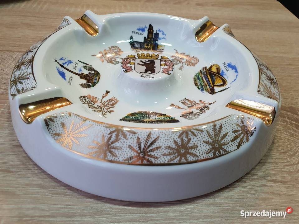 Popielnica porcelanowa Schedel Bavaria Nowa Sól