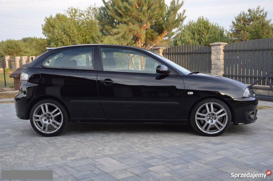 Na sprzedaż Seat Ibiza czarny tempomat mazowieckie Płock