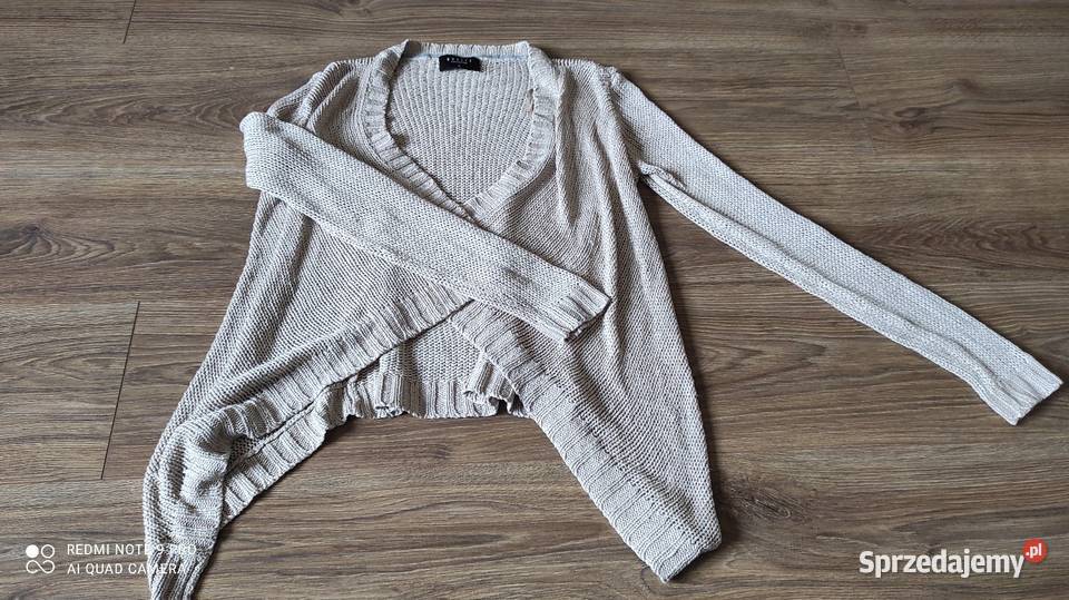 Zestaw sweterki damskie rozmiar S szary/srebrny Gliwice