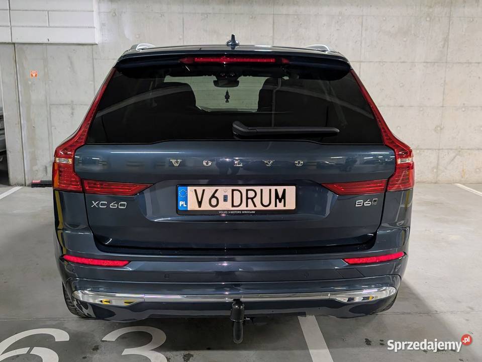 Volvo XC60 2022 B6 AWD Inscription Panoramiczny dolnośląskie Wrocław sprzedam