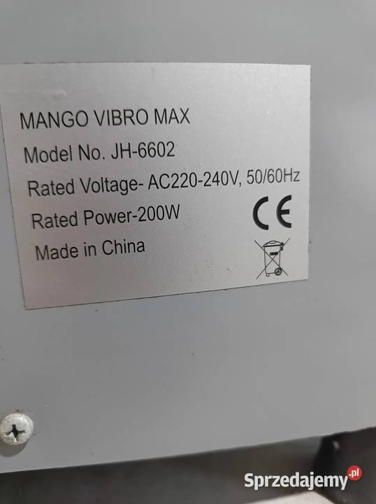 Platforma wibracyjna Mango Vibro