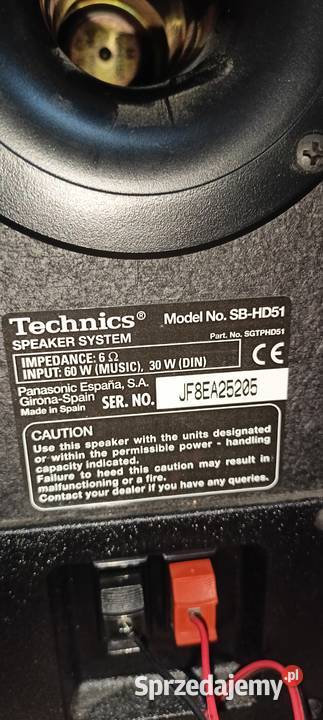 Mini wieża Technics SeHd 51 Sędziszów