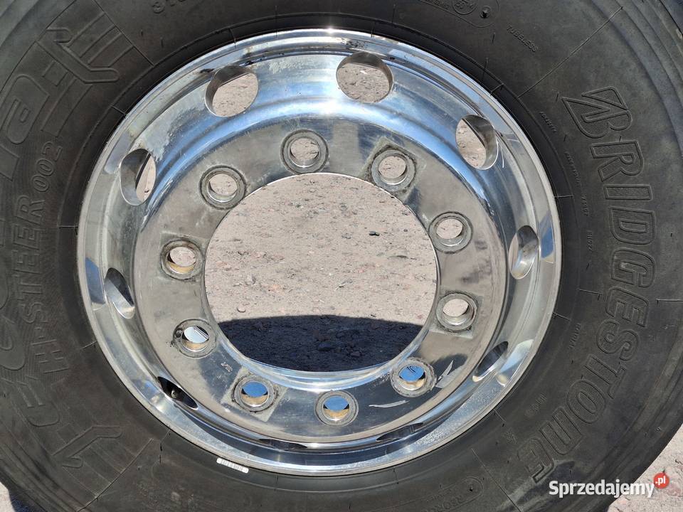 DF MAN VOLVO SCANIA IVECO KOŁO 225 ALUFELGA Samochodowe
