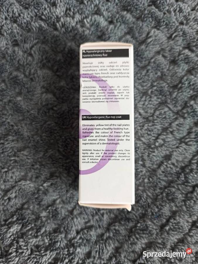 Nowy Bell Hypoallergenic lakier nawierzchniowy Dla kobiet Kosmetyki i perfumy mazowieckie