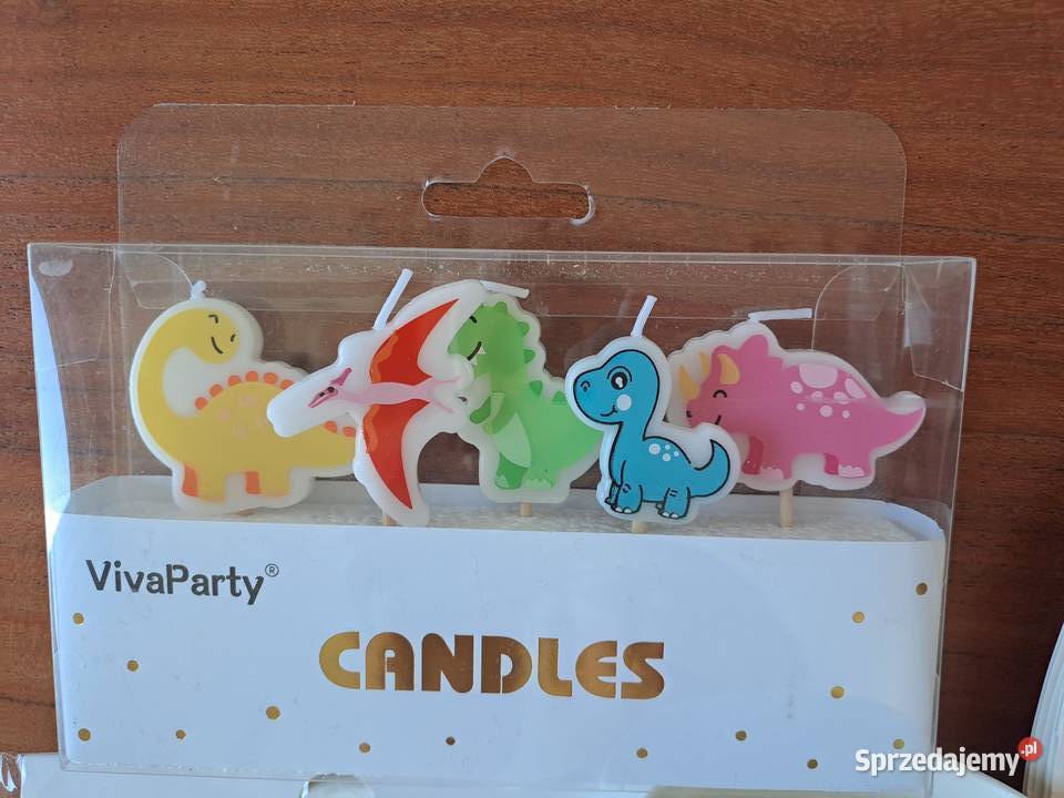 Zestaw urodzinowy dinozaury balony dinozaur Warszawa