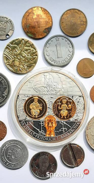 Zestaw Numizmatów Żetonów 32 Gliwice