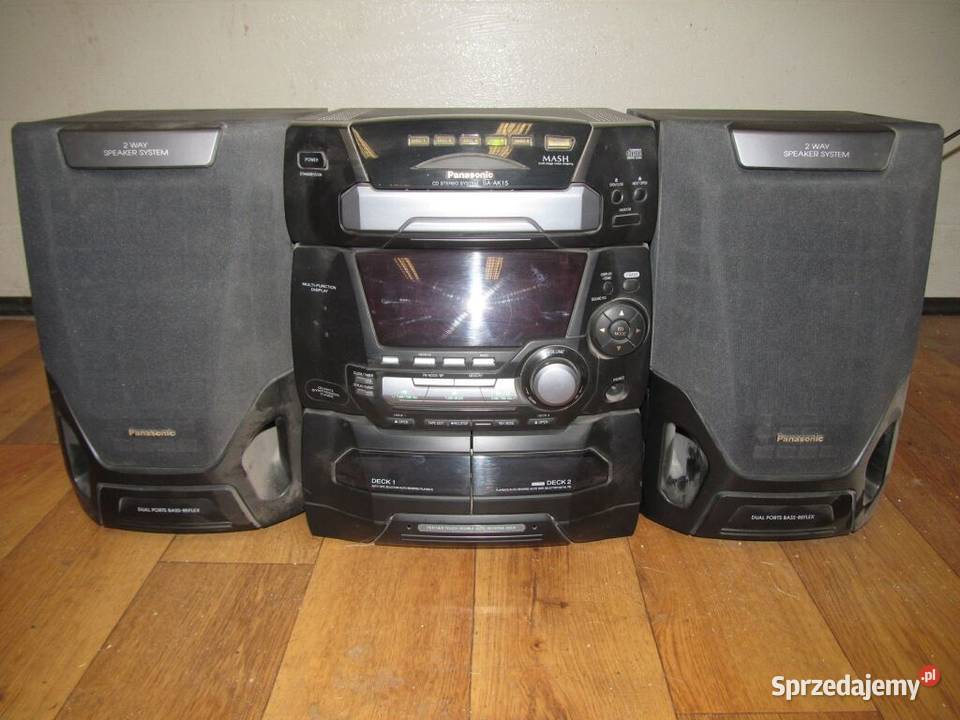 Wieża stereo Panasonic SA-AK 15 do poprawek