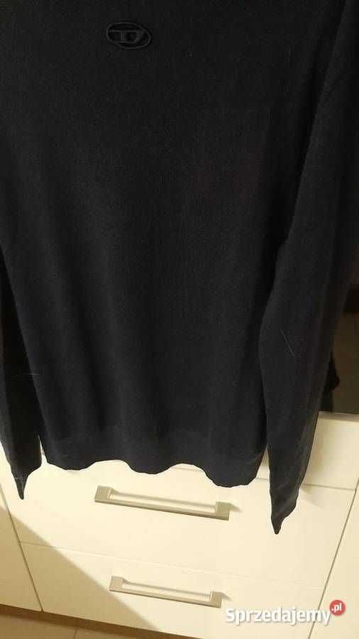 Sweter Damski DIESEL S M Granatowy Wkładane przez głowę  Nowa Sól