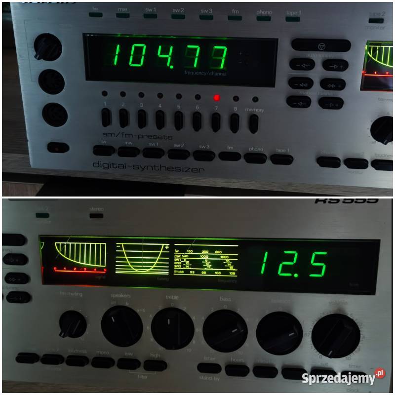 Siemens RS 555 ciekawy amplituner vintage W Piotrków Trybunalski