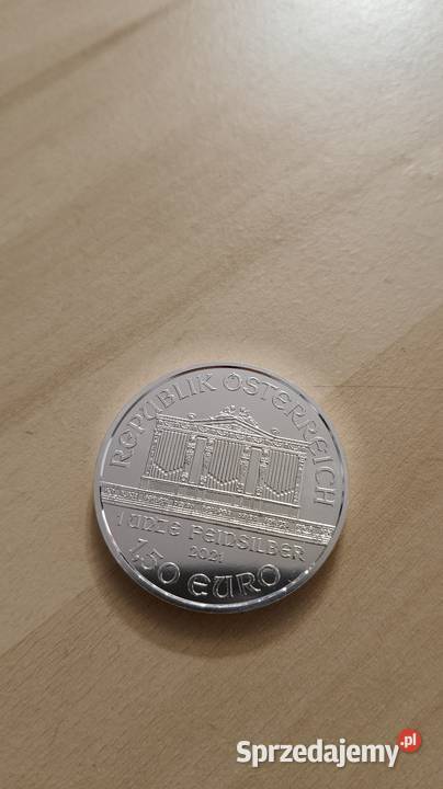 Srebrna moneta Wiedeńscy Filharmonicy 1 uncja Wrocław