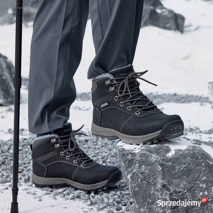 Botki wiązane 2 kolory ocieplane rozmiary 4049 Świdnica