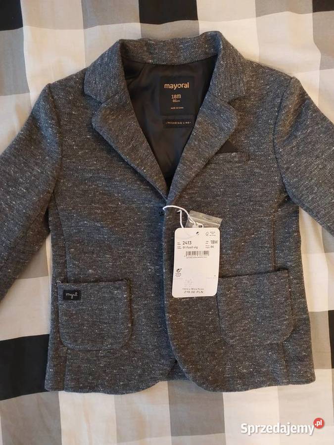 Nowy komplet Mayoral 86 18miesięcy u Misia Rysia chłopiec