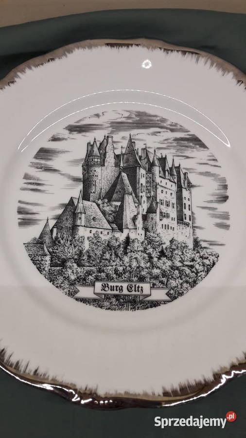 Talerz zamek Burg Eltz Głuchołazy