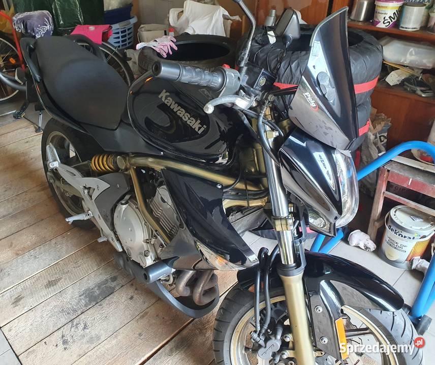 Kawasaki er6n 2008r 45 6503 nieuszkodzony Łódź
